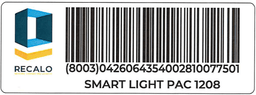 RECALO barcode label