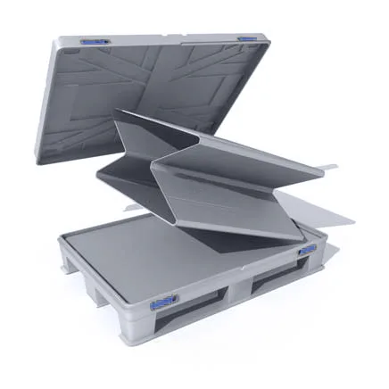 Smart Light Pac — ring folded in an M-fold on the pallet